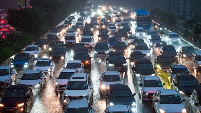 Delhi traffic chaos