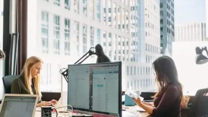 Desk working