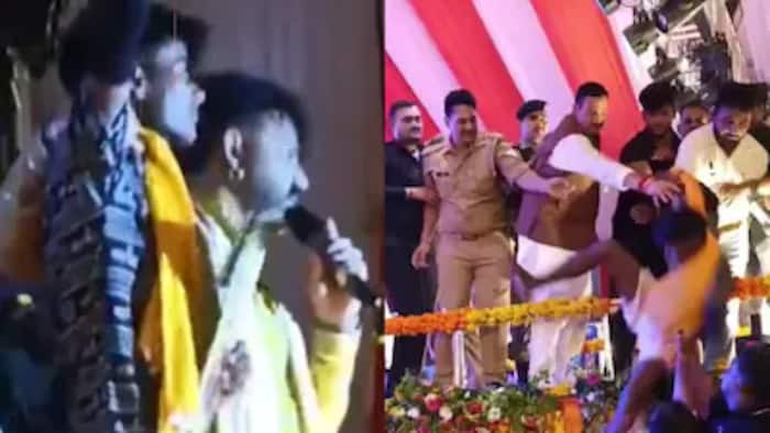 Pawan Singh stops security from removing fan at UP event, calls him back for picture- Watch Video