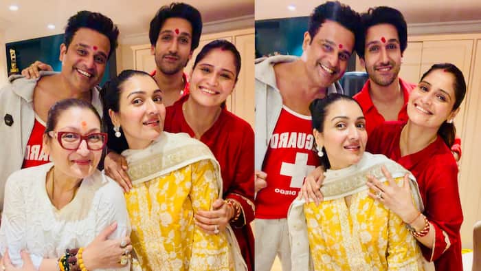 Govinda missing from daughter's Tina Ahuja’s Raksha Bandhan pictures, sparks separation rumours with Sunita Ahuja