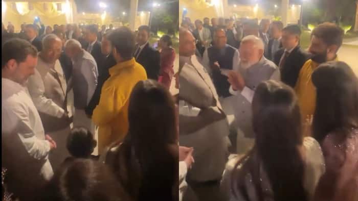 'Aap thoda badal gaye ho': Modi-Kharge banter draws attention at Supriya Sule's daughter's wedding reception