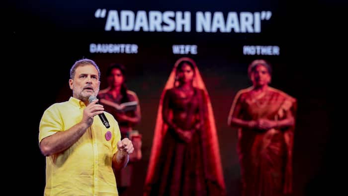 Smash Patriarchy: Congress leader Rahul Gandhi slams 'Manusmriti mindset' at Pune event, takes swipe at PM Narendra Modi over...