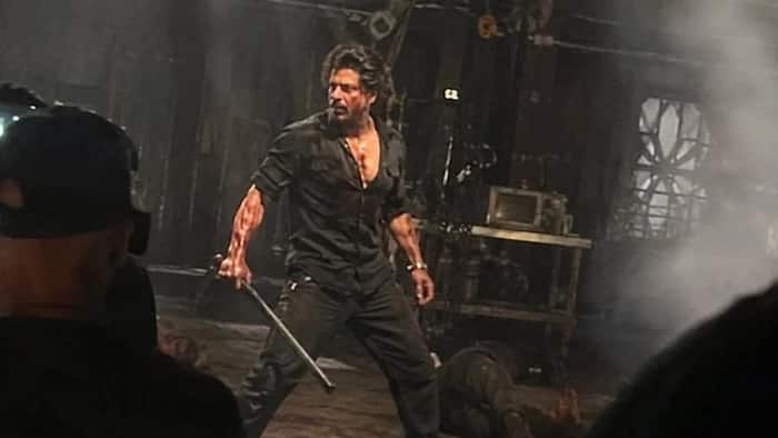 Shah Rukh Khan's King set photo leaks online; SRK's bloodied action look grabs attention