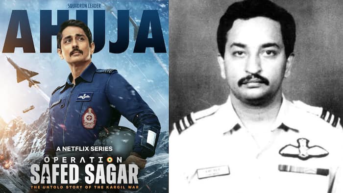 Operation Safed Sagar: Who was Squadron Leader Ajay Ahuja, the Kargil war hero portrayed by Siddharth?