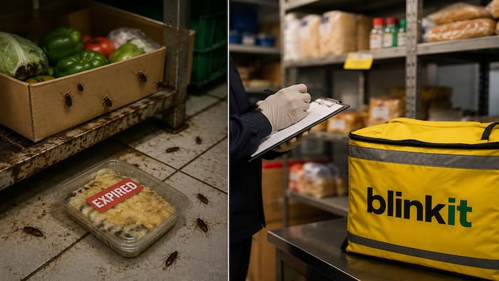 Blinkit in trouble: Mumbai FDA suspends Malad store licence after inspection found cockroaches around fruits, food on floor