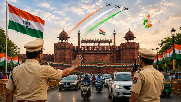 Independence Day 2026: Traffic restrictions in Delhi on August 13 for full-dress rehearsal, check routes to avoid