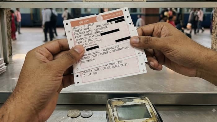 Why train tickets had holes
