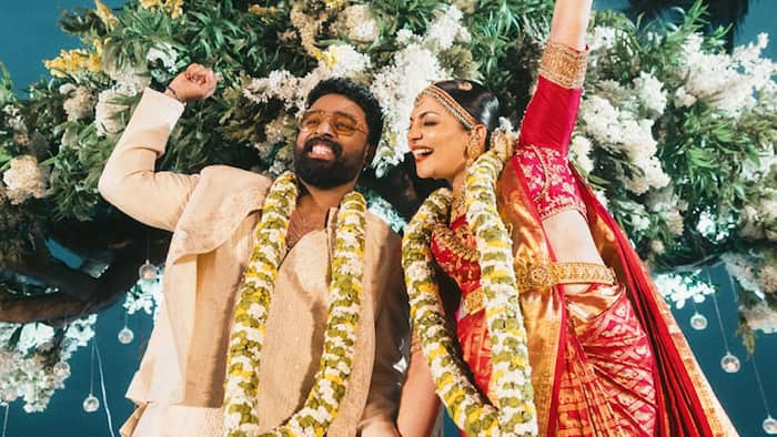 Ahaana Krishna-Nimish Ravi wedding: Actor shares intimate photos, writes ‘My Best Friend..now Husband!’