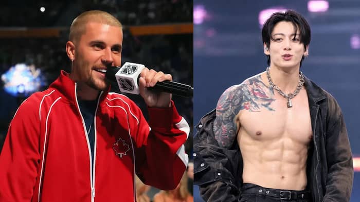 BTS' Jungkook reacts after Justin Bieber reposts his viral LA concert clip; BTS ARMY says 'Crazy and historic'