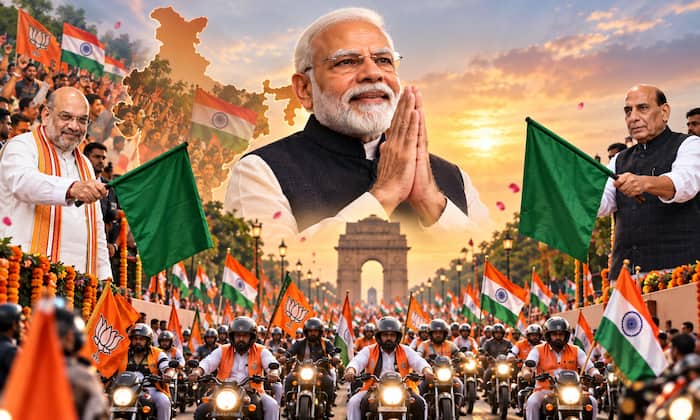 PM Modi turns 76: BJP plans nationwide events to mark Modi's birthday today; Amit Shah, Rajnath Singh to flag off bike rallies