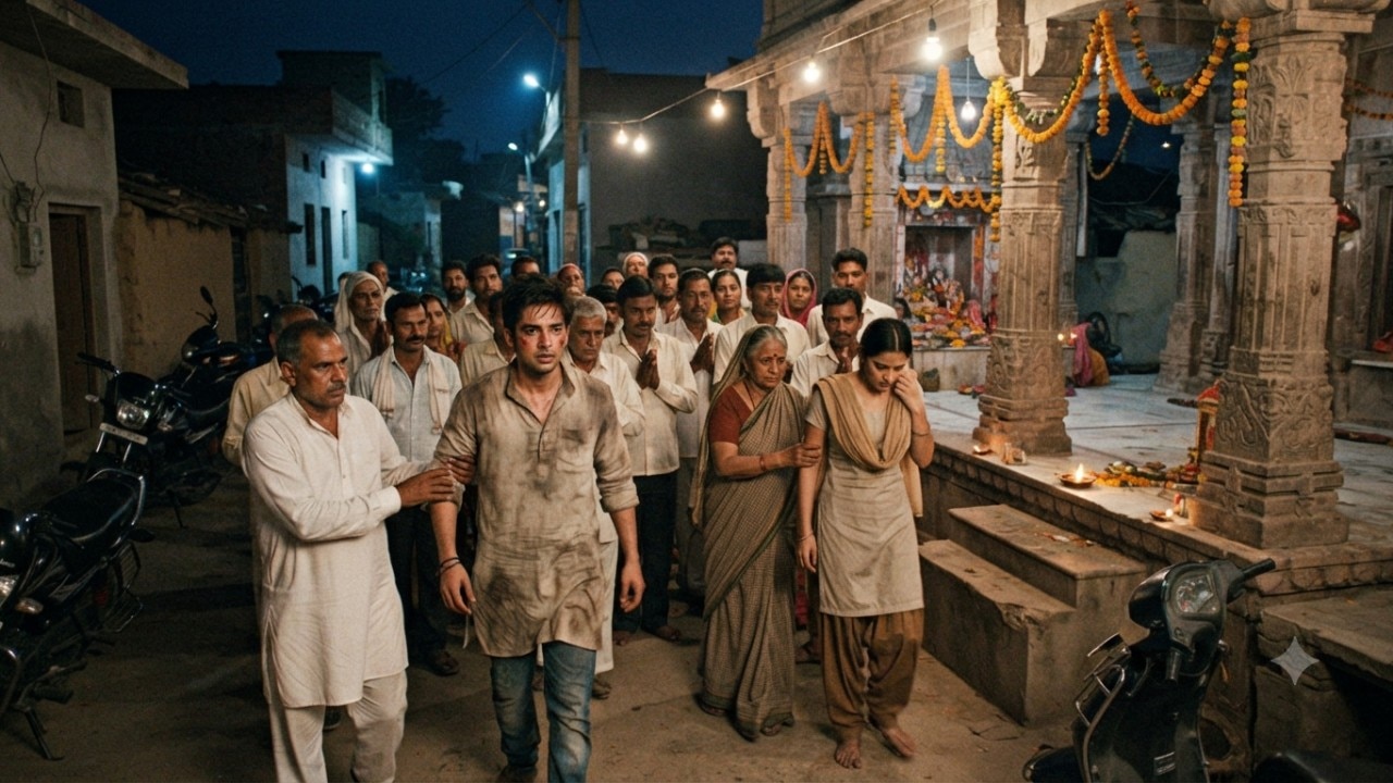 गर्लफ्रेंड से मिलने आधी रात पहुंचा प्रेमी, घरवालों ने पकड़ा तो मंदिर में करा दी शादी गर्लफ्रेंड से मिलने आधी रात पहुंचा प्रेमी, घरवालों ने पकड़ा तो मंदिर में करा दी शादी