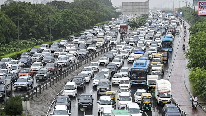 Traffic alert: Roads from Lutyens’ Delhi to Gurugram shut amid rain, VVIP rehearsals