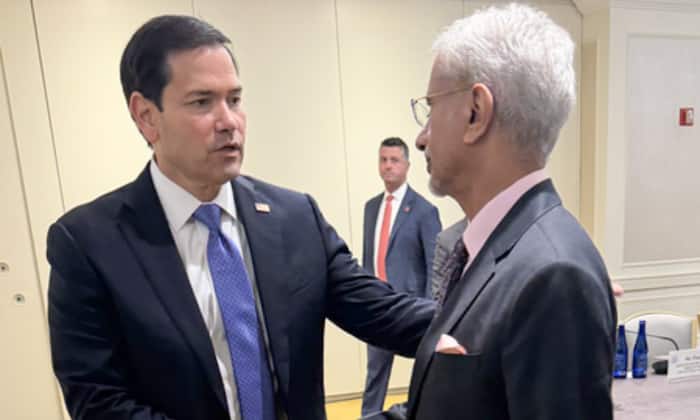 EAM Jaishankar meets Rubio at UNGA (IANS image)