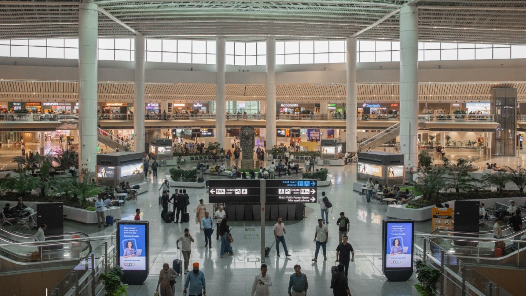 „Erwägen Sie verfügbare alternative Transportmittel“: Flughafen Delhi gibt ...