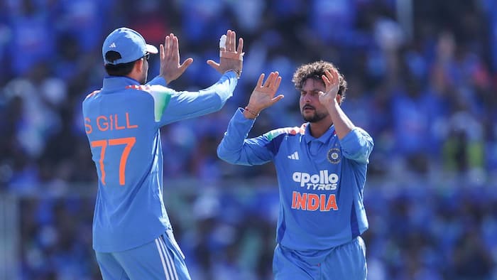 Kuldeep Yadav’s magic delivery dismisses John Campbell