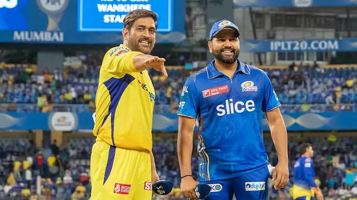 MS Dhoni and Rohit Sharma