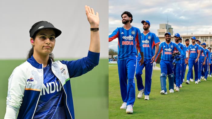 Manu Bhaker and India cricket team