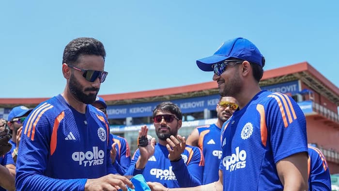 Naman Dhir makes his international debut