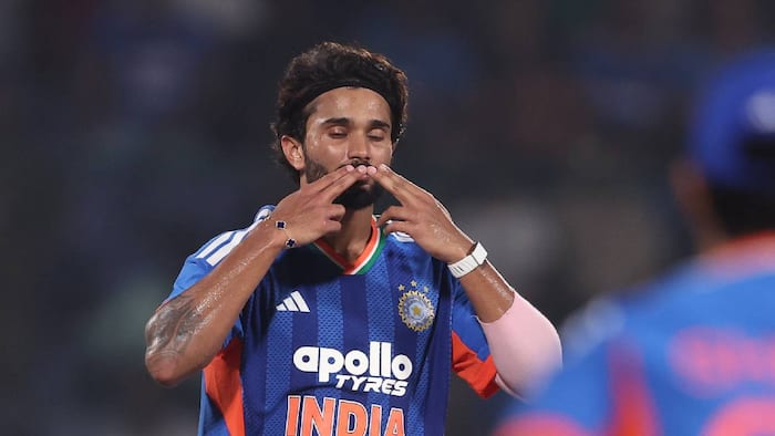 Nitish Kumar Reddy's three-wicket haul vs AFG