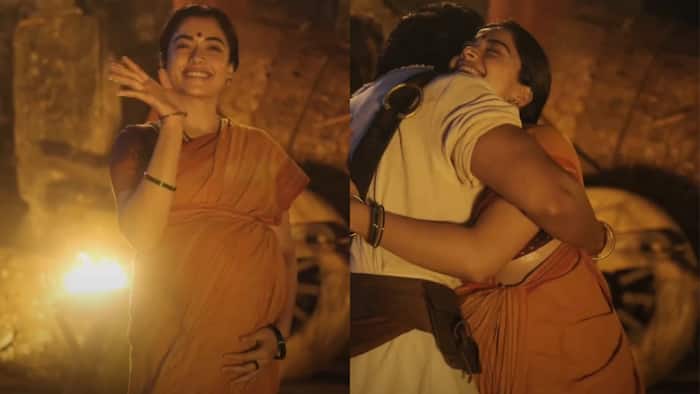 Rashmika Mandanna wraps Ranabaali shoot, Vijay Deverakonda’s hug steals attention - Watch video