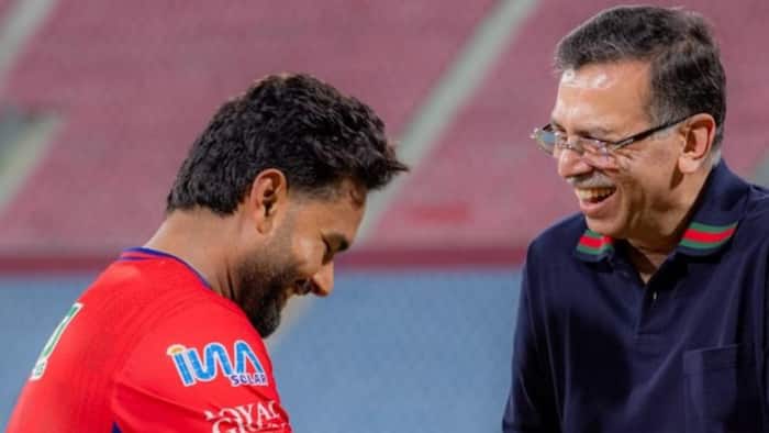 Rishabh Pant and Sanjeev Goenka
