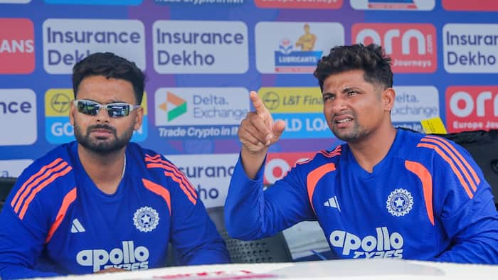 Rishabh Pant and Sarfaraz Khan