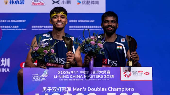 Satwik-Chirag Clinch China Masters Title
