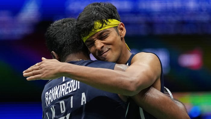Satwiksairaj Rankireddy and Chirag Shetty
