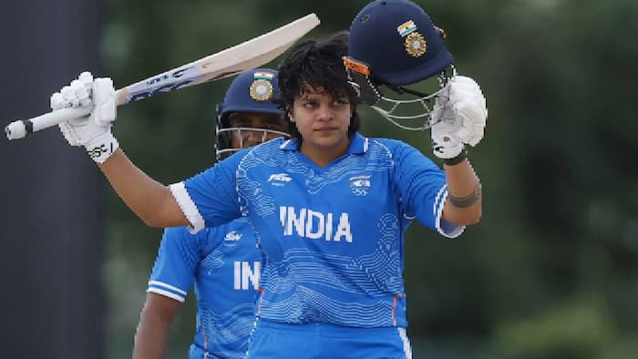 Shafali Verma's smashes maiden T20I century for India vs Bangladesh