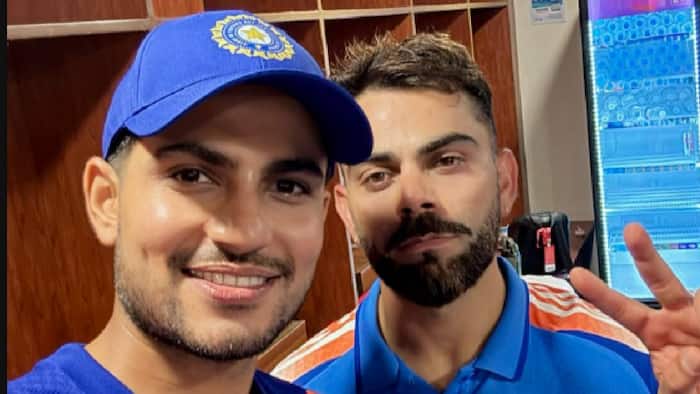 Shubman Gill's post on social media with Virat Kohli