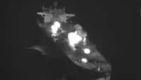 US military strikes 3 Iranian oil tankers following missile attack on warships
