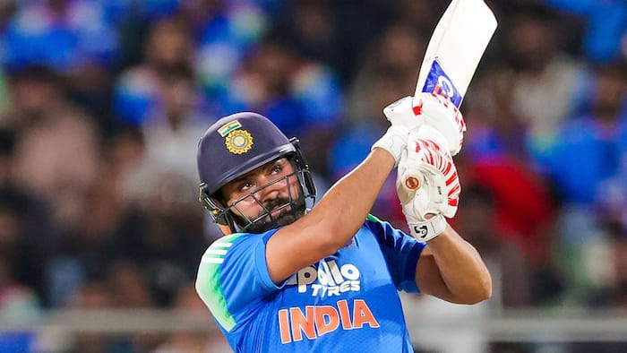 Rohit Sharma give fitting reply to West Indies pacer Jayden Seales after disastrous LBW review - Watch