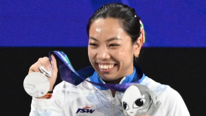 Mirabai Chanu finally breaks Asian Games jinx, calls silver medal a dream come true