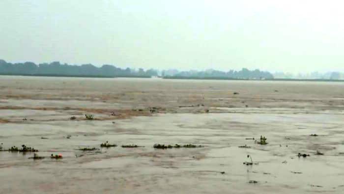 ganga river danger mark