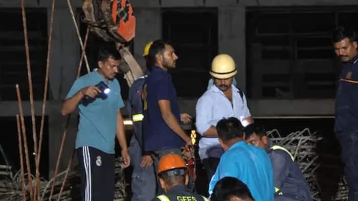 Gandhinagar construction site collapse: 15 workers rescued, 12 hospitalised; NDRF, SDRF deployed
