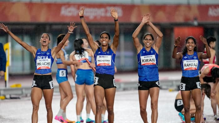 Asian Games 2026: Women's relay team and trap shooter Neeru add two more golds - Here's what happened on day 10 for India