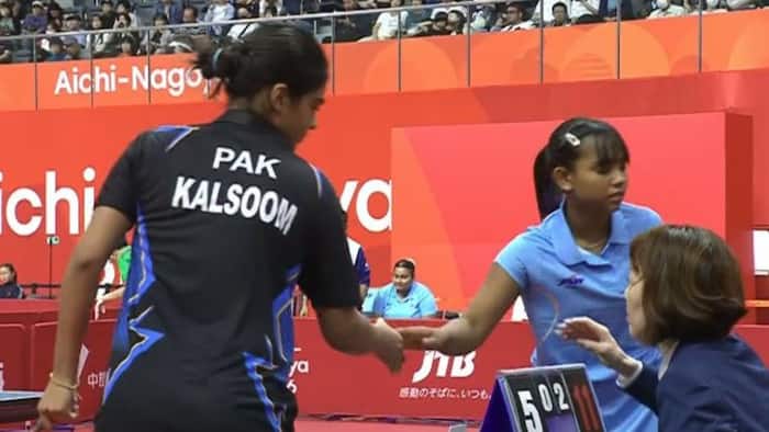 India-Pakistan 'handshake' prohibition only limited to cricket? Men's and women's TT teams greet Pakistani counterparts at Asian Games 2026