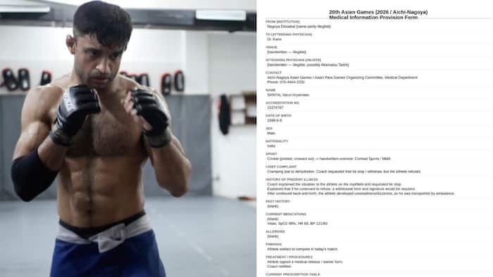 Indian MMA fighter Varun Sanyal's Asian Games 2026 campaign ends after getting hospitalised - Here's what happened