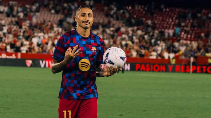 Raphinha tremendous hat-trick against Sevilla keeps Hansi Flick's FC Barcelona unbeaten in La Liga