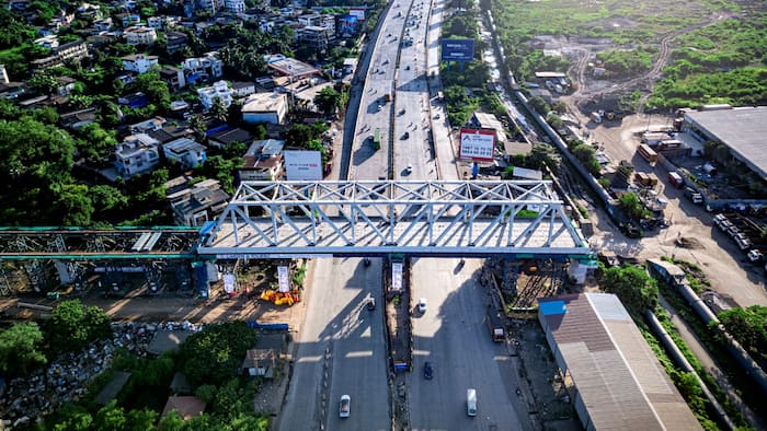 Mumbai-Ahmedabad bullet train gets first steel bridge in Maharashtra: 1,405-tonne structure launched over Nashik highway