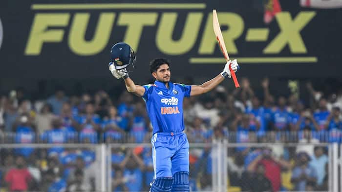 WATCH: Shubman Gill breaks record of Ishan Kishan en route to scoring second ODI double ton, completes MASSIVE chase vs WI to seal series
