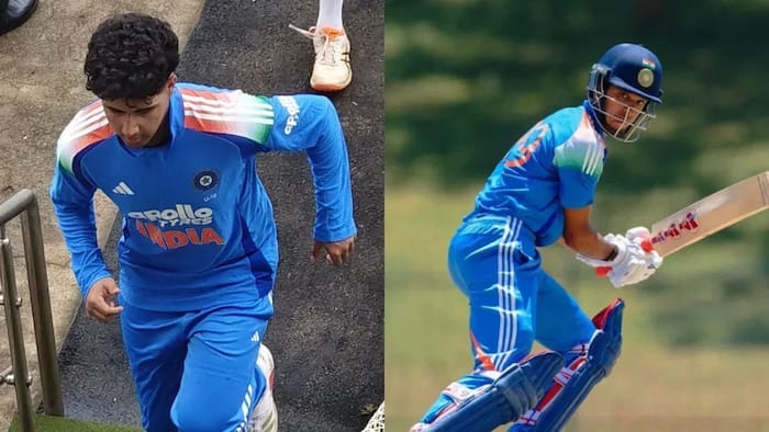Aaryavir Sehwag and Anvay Dravid