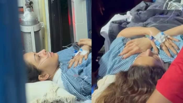 Nushrratt Bharuccha arrives in Mumbai on air ambulance after Bali accident, video goes viral