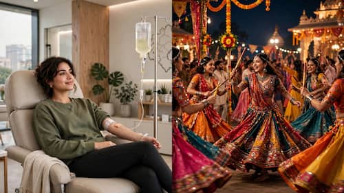 What is IV drip therapy and why is it trending among Ahmedabad’s Gen Z ahead of Navratri?