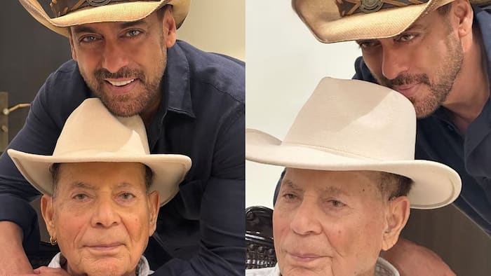 Salman Khan’s cowboy hat moment with 91-year-old dad Salim Khan wins hearts; fans call them 'Legendary duo'
