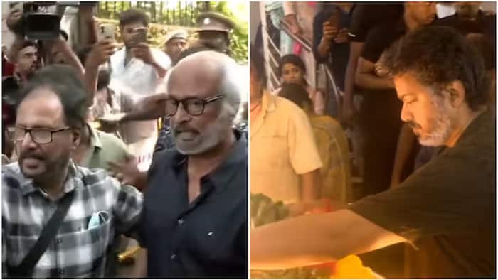 Rajinikanth visits Deva’s residence to pay tribute, CM Vijay announces state honours for late composer
