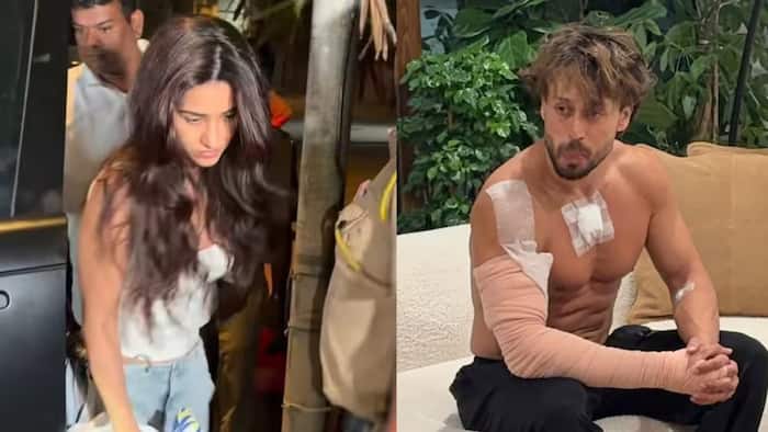 Disha Patani rushes to meet Tiger Shroff after firing incident in Juhu, video goes viral