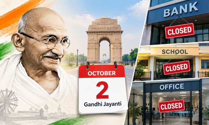 Gandhi Jayanti 2026: Are banks, schools and offices closed tomorrow on October 2? Check full status