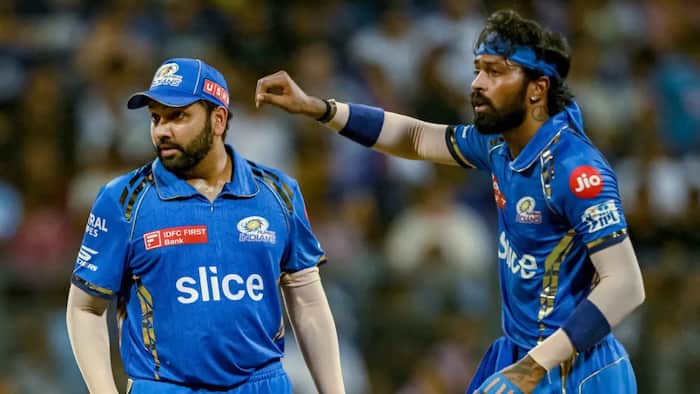 Hardik Pandya and Rohit Sharma