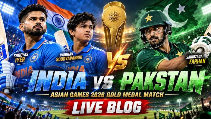 India vs Pakistan Asian Games 2026 live